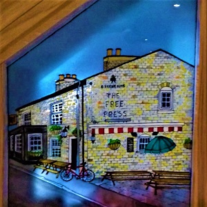 Painting in Perspex